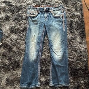 Rock Revival Blue Bootcut Jeans